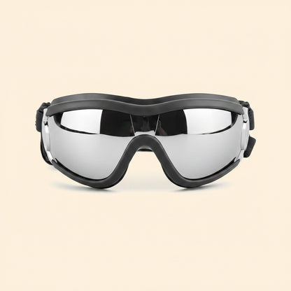 Dog Goggles Large Breed, Large Dog Sunglasses Eye Protection for Dogs Windproof Goggles for Medium Large Dog Riding Biking Driving, Black