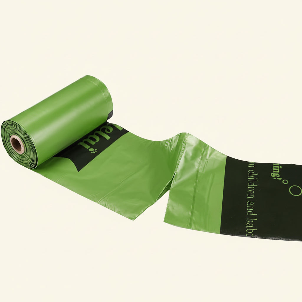Dog Poop Bags Rolls with Dispenser– Keep Hands Clean 450 Count - Scented | Extra Thick Durable Leakproof Resistant 9 X 13 Inch Refill Rolls Waste Bags for Puppy Small Large Doggy Cleanup Travel