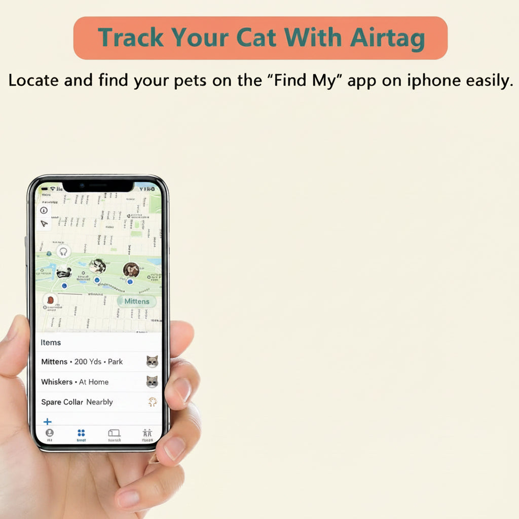 2 Pack Breakaway Airtag Cat Collar, Reflective Kitten Strap with Air Tag Case and Bell for Cat Kitten and Extra Small Dog, Black