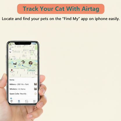 2 Pack Breakaway Airtag Cat Collar, Reflective Kitten Strap with Air Tag Case and Bell for Cat Kitten and Extra Small Dog, Black